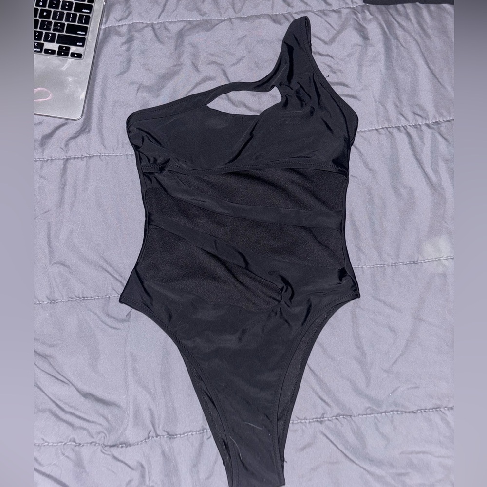 Small Black Bikini Bodysuit